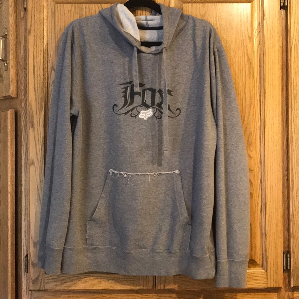 Gray hoodie